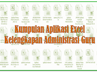 Kumpulan Aplikasi Excel Kelengkapan Administrasi Guru