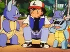 Squirtle y Wartortle hablando con Ash