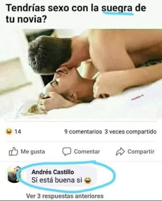 Tendrías sexo con la suegra de tu novia ? 