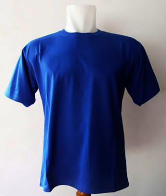  Kaos  Distro Polos  Bahan Katun Warna Biru  Dongker  Jual Grosir