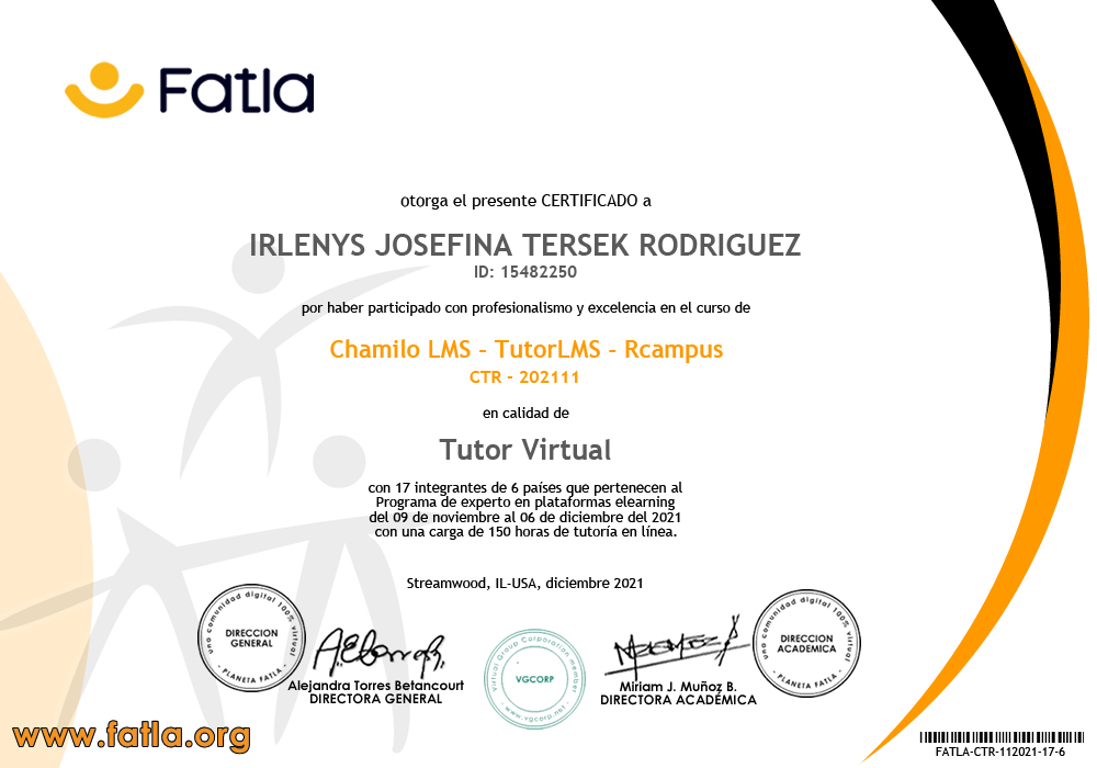 Tutor Virtual en Fatla