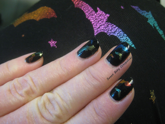 Multichrome Halloween Bats