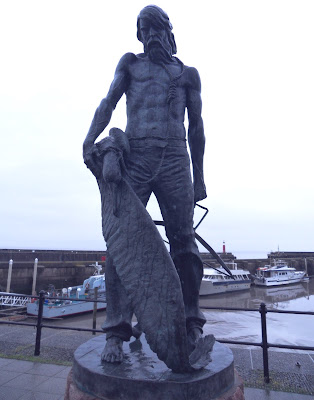 Statue of the Ancient Mariner at Watchet