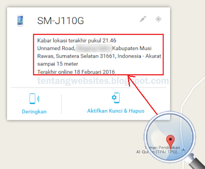 Cara Cepat Melacak Lokasi HP Android yang Hilang