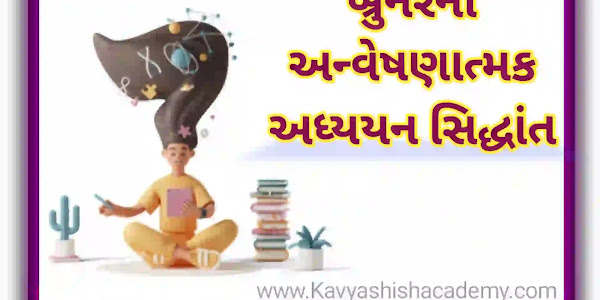 બ્રુનરનો અન્વેષણાત્મક અધ્યયન સિધ્ધાંત //Principle of cognitive Development of Bruner