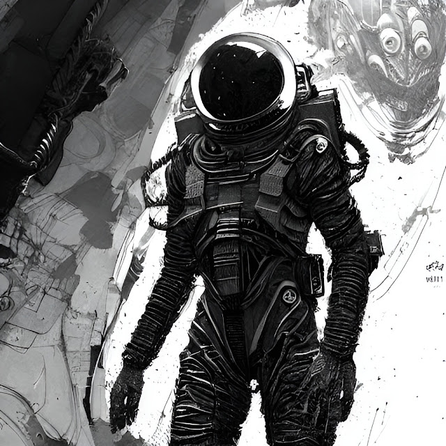 Astronaut on Mars by Lee Lewis UFO Researcher.