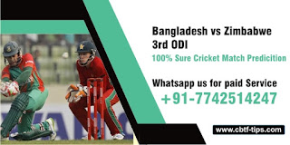 Who will win Today International 3rd match Ban vs Zim ODI 2020