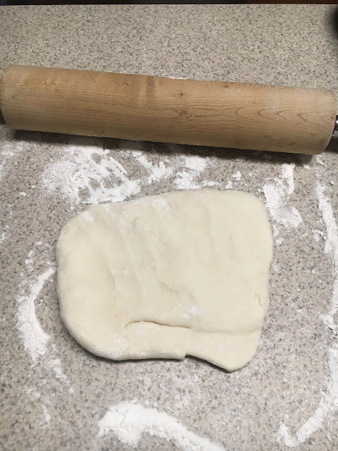 Roll out dough for perfect fried apple pies