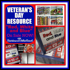 photo of: Veteran's Day Picture Book Resource: "Red, White and Blue" by Debbie Clement at RainbowsWithinReach