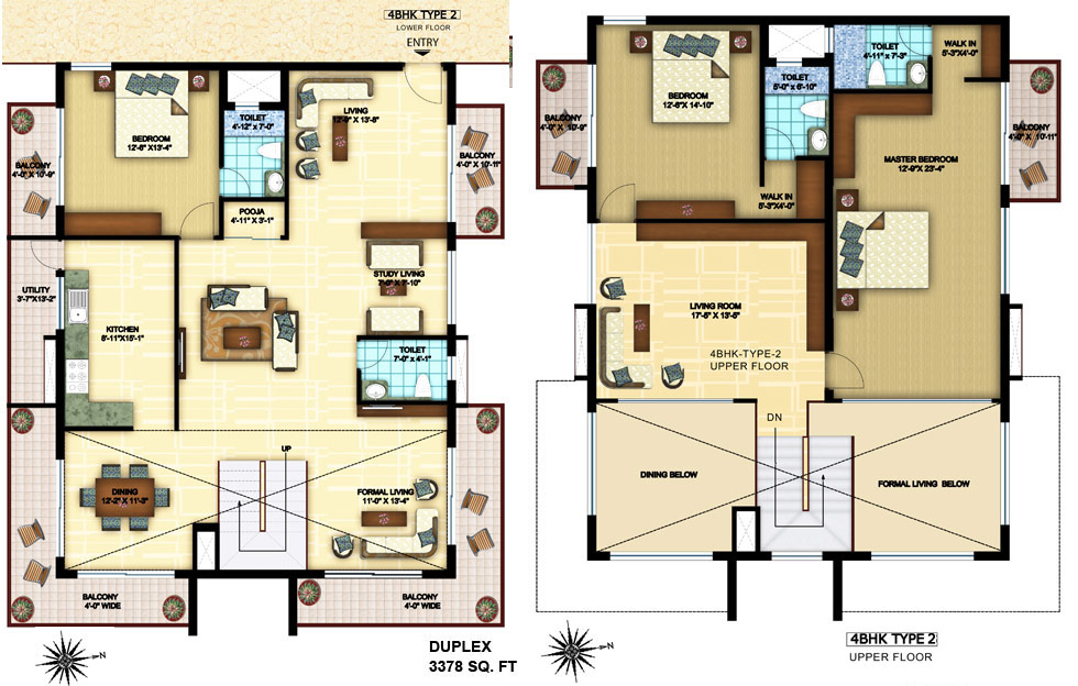 4 BHK Layout 