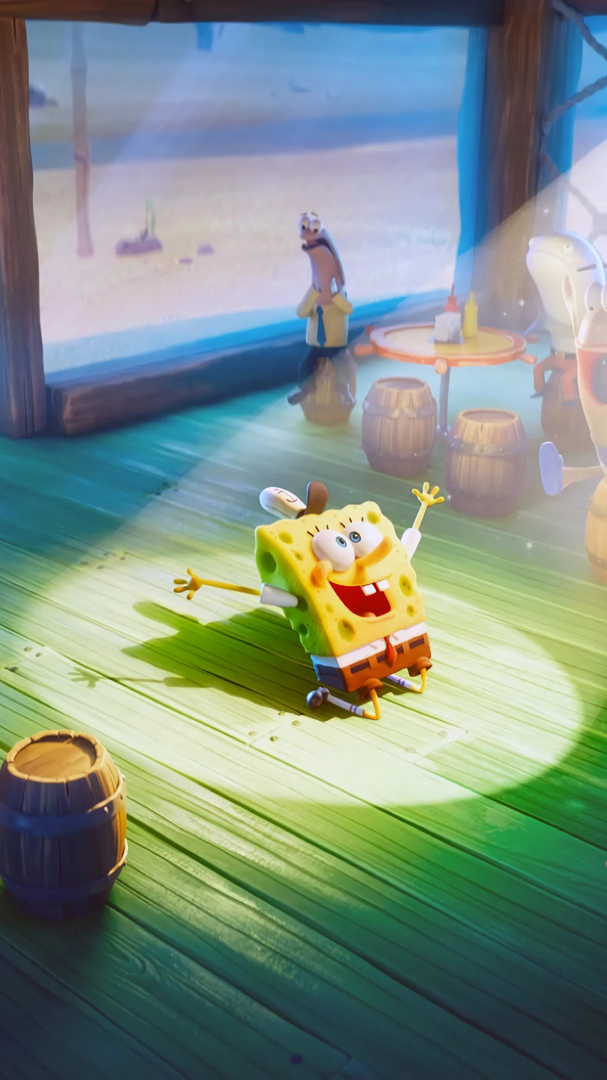 Wallpaper Layar Kunci dan Beranda Spongebob Viral