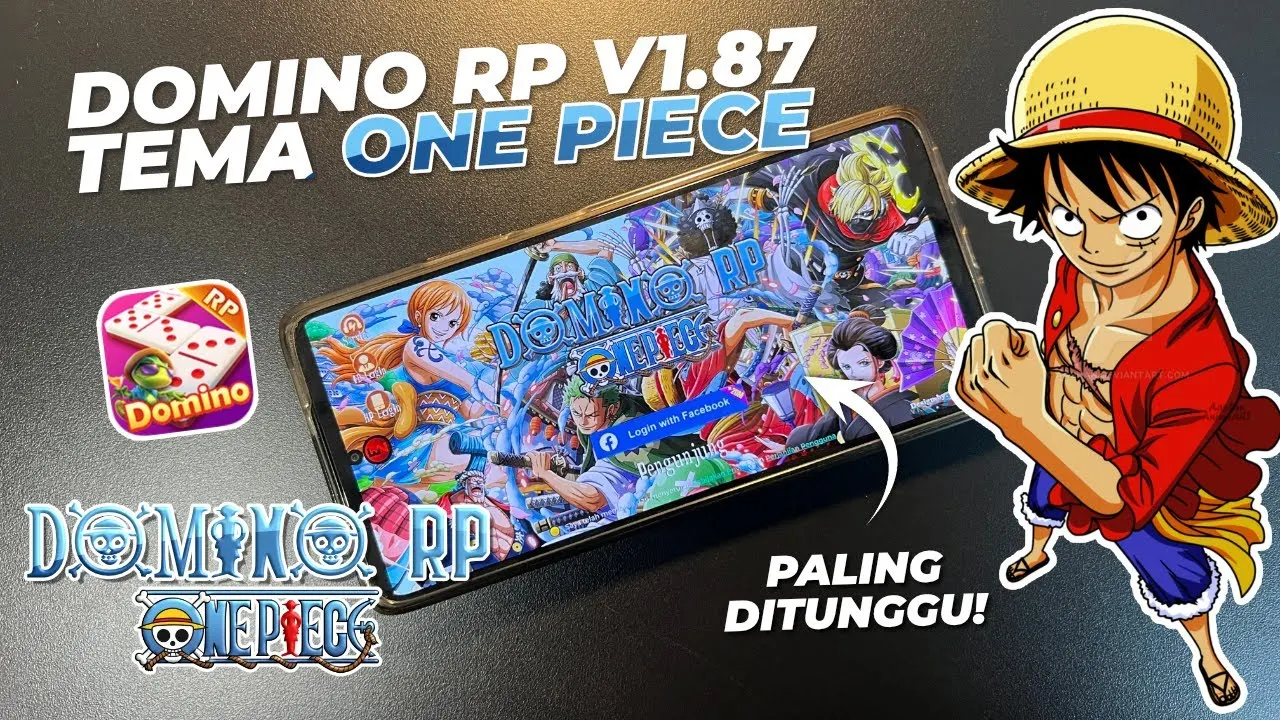 Higgs Domino RP 1.87 Tema One Piece Tanpa Iklan Tanpa Lags