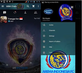 BBM MOD Arema Apk v2.13.1.14