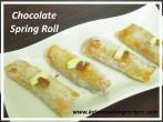  ChocolateSpring Roll