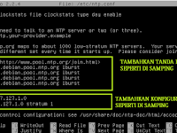  Konfigurasi Ntp server Debian squeeze 