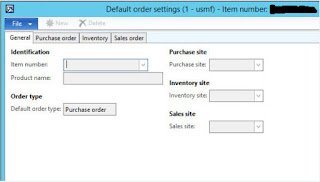 Default Order Setting became disable  Hided  Greyed out in AX. Update Default Order Setting automatically trough code.