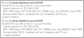 Refer to the exhibit. Routers 1 and 2 are directly connected over a serial link. Pings are failing between the two routers. What change by the administrator will correct the problem?