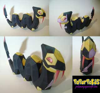 Pokemon Seviper Papercraft