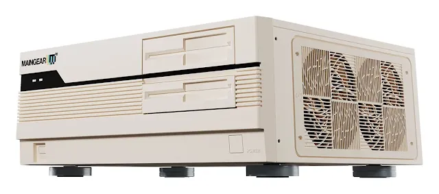 Maingear Retro95 PC a Modern Sleeper Build with Old-School 90s Style AMD Ryzen 9 and RTX 5080 Tech