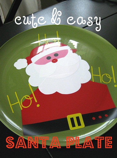 santa plate 2