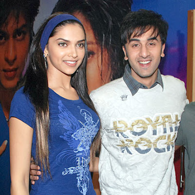 Deepika Padukone with Ranbir Kapoor