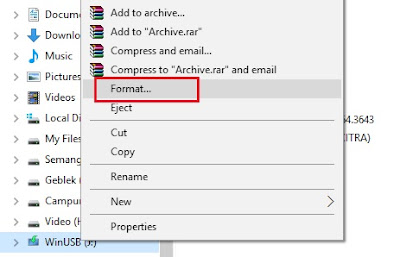 flasdisk format