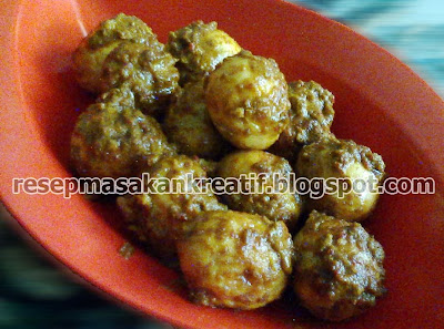 Cara Membuat Rendang Telur Resep Bumbu Lekoh RESEP RENDANG TELUR REBUS BUMBU PADANG