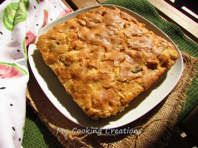 Есенен сладкиш с ябълки, орехи и стафиди * Torta autunnale mele, noci e uvetta