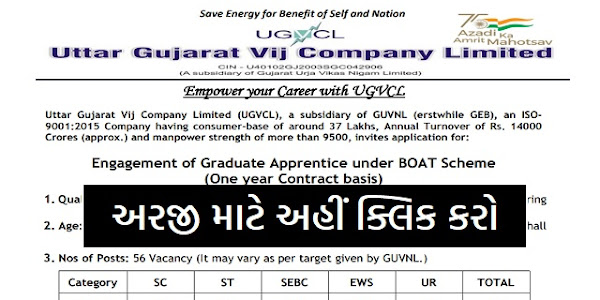 UGVCL Recruitment for Various Posts 2023