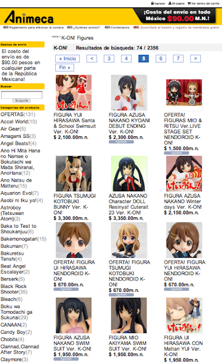 FIGURAS K-ON!