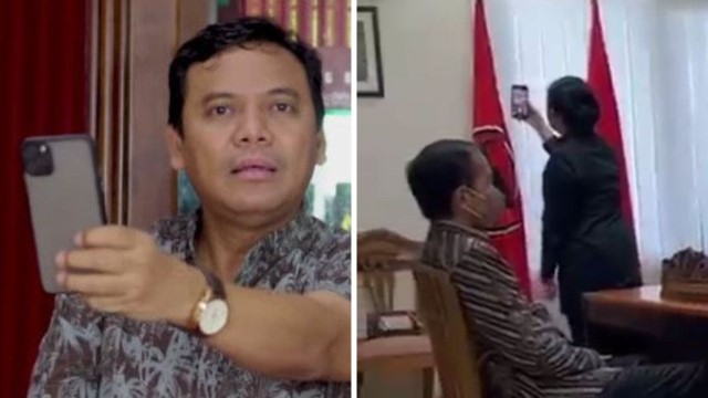 Kritik Aksi Selfie Puan Saat Jokowi Menghadap Megawati, Gus Nur: Seolah-olah Bangsa Ini Milik Keluarga!
