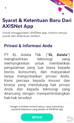 syarat dan ketentuan aplikasi axis net