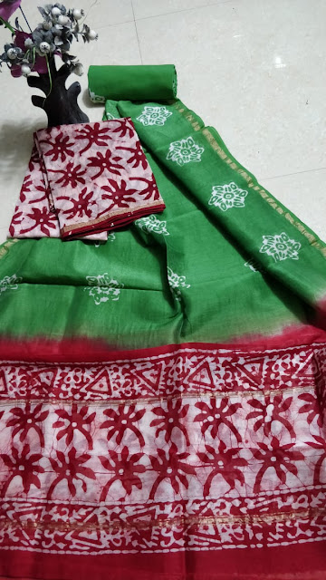 Chanderi Silk Dressmaterials