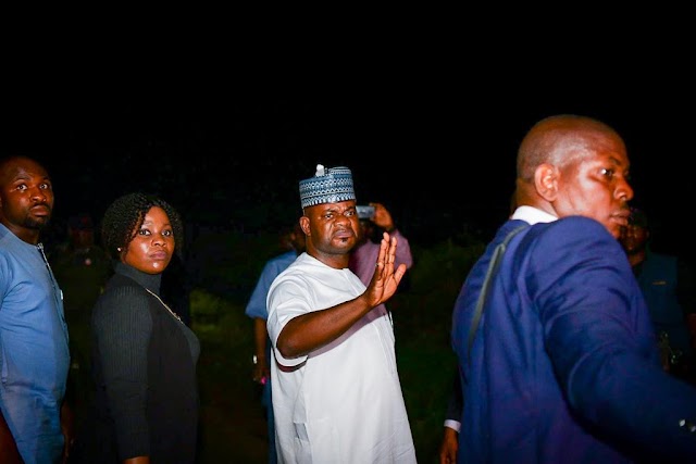 Yahaya Bello Showcases Strength Of Leadership As He Spends Over Five Hours Clearing Gridlock on Lokoja-Abuja Road For Commuters.