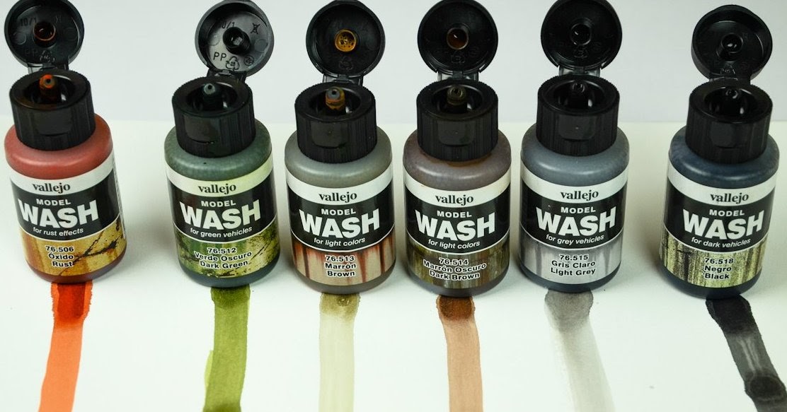 The Modelling News: Review: Using Vallejo washes to add ...