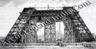 Eiffel tower in progress Alexandre Gustave Eiffel was a French engineer whose name was made famous by the tower he designed for the Paris Exhibition of 1889. This tower was a feat of 19th century engineering which revealed the potential of steel construction and stands today as one of the wonders of the modern world.