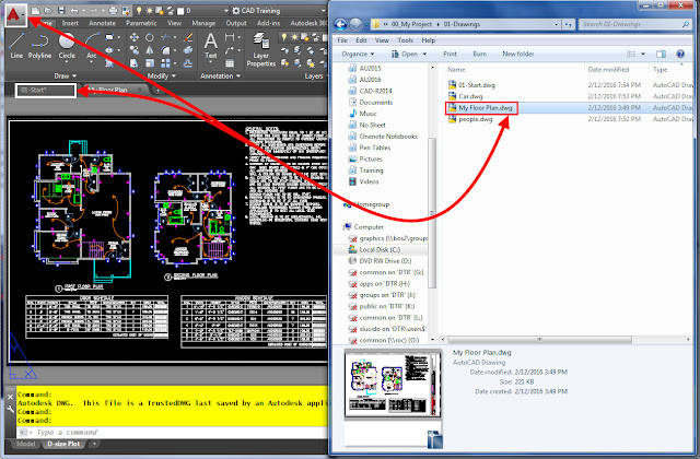 Import Text by SCRIPT Programming in AutoCAD