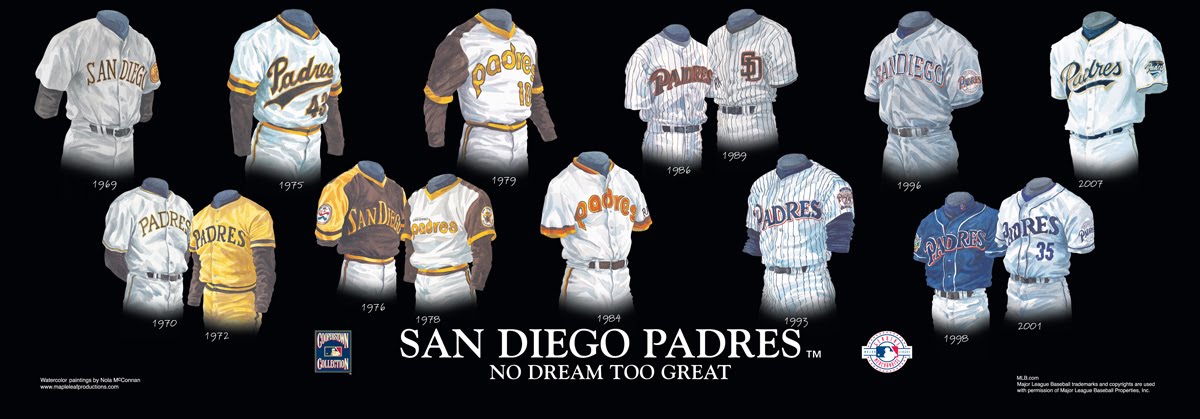 San Diego Padres Uniform and