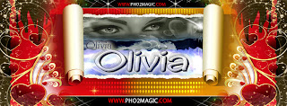 facebook cover of name olivia