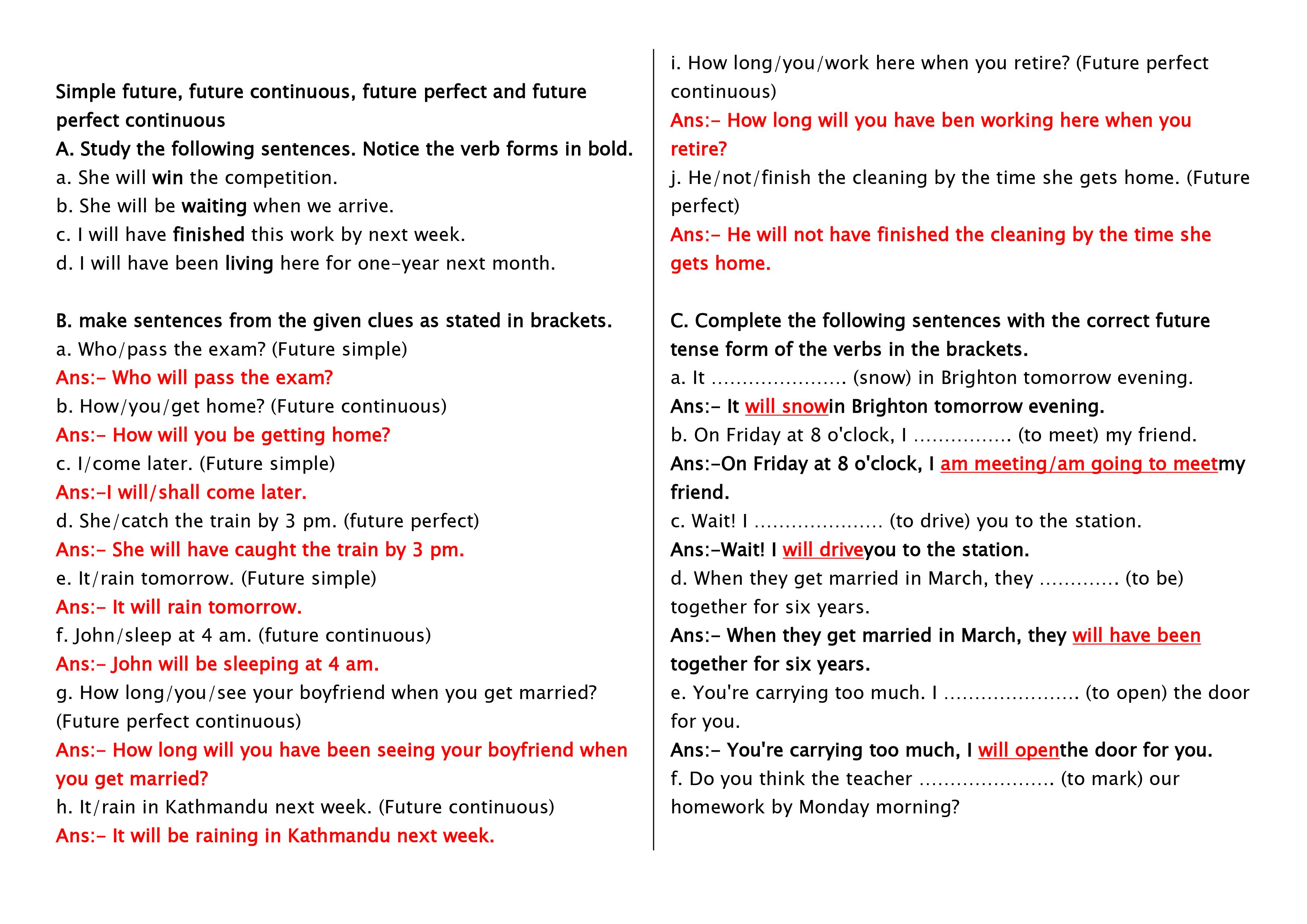 Grade 12 Grammar From Unit 1 to 20 || Grade 12 New Course Grammar