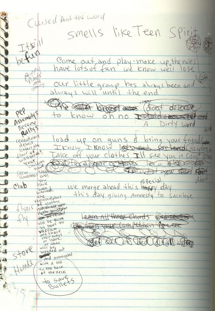 Kurt Cobain  Juntando Letras