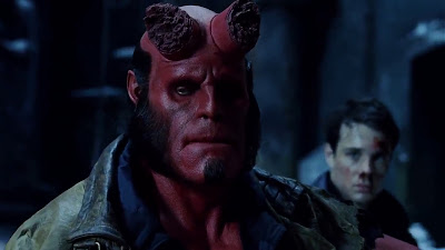 Screen Shot Of Hollywood Movie Hellboy (2004) In Hindi English Full Movie Free Download And Watch Online at worldfree4u.com