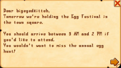 Mayor Lewis Egg Festival Letter