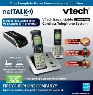 Image: The netTALK DUO is a versatile digital phone device that allows users to make crystal clear calls over the Internet and has all of the features of a phone company, without sacrificing call quality and reliability, all you need is high-speed Internet and a home phone handset