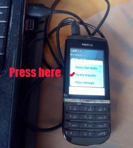 how to transfer MP3 music from computer to Nokia 300 phone 