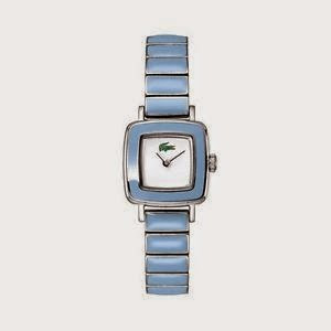 lacoste watches blue