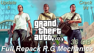 Free Download Game Grand Theft Auto V Pc Full Repack R.G Mechanics – Update 5 (v1.0.350.2) – Crack v4-3DM – Original Version 2015 – Direct Link – Torrent Link – 36.29 GB – Working 100% . 