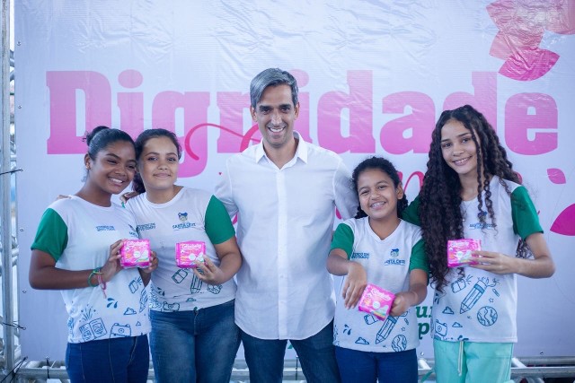 Fábio Aragão anuncia ampliação do programa Dignidade Feminina para mulheres carentes do município