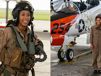 US Navy welcomes 1st Black female Tactical Aircraft pilot.