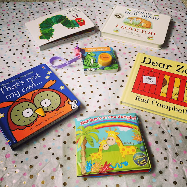 Little Owl Gift Basket - Baby Bookworm Gift Basket contents